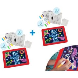 MediaShop Zaubertafel Magic Pad, (Set, 2-tlg)