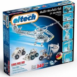 Eitech Metallbaukasten Multi Set, (340 St), Made in Germany