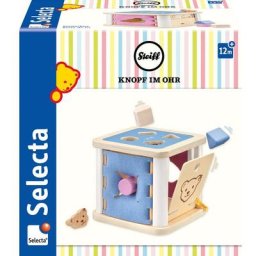 Selecta Steckspielzeug Steiff by Selecta, Sortierbox, 16 cm
