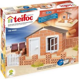 teifoc Steinbaukasten Strandhaus, (130 St), Made in Germany