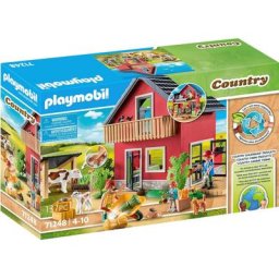 Playmobil® Konstruktions-Spielset Bauernhaus (71248), Country, teilweise aus recyceltem Material, Made in Germany