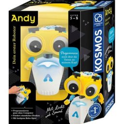 Kosmos Experimentierkasten Andy, Dein erster Roboter, mit Licht und Sound