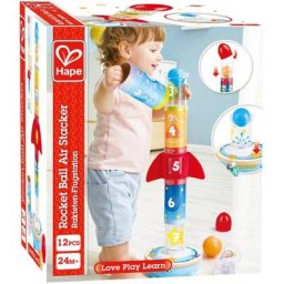 Hape Stapelspielzeug Raketen-Flugstation