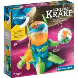 Clementoni® Roboter Galileo, Schleim-Krake, Made in Europe