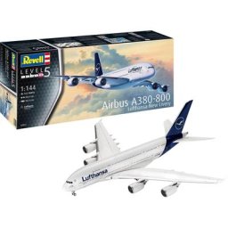 Revell® Modellbausatz Airbus A380-800 Lufthansa - New Livery, Maßstab 1:144, Made in Europe