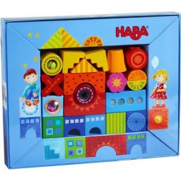 Haba Spielbausteine Kunterbunt, (21 St), aus Holz: Made in Germany