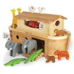 EverEarth® Spielwelt Arche Noah in Groß mit 14 Tieren, FSC®- schützt Wald - weltweit