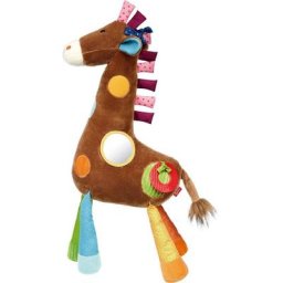 Sigikid Greifspielzeug PlayQ, Spielkissen Giraffe