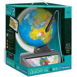 Clementoni® Globus Galileo, Interaktiver Leucht-Globus, Made in Europe