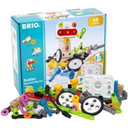 BRIO® Konstruktions-Spielset Builder Record & Play Set, (68 St), FSC®- schützt Wald - weltweit