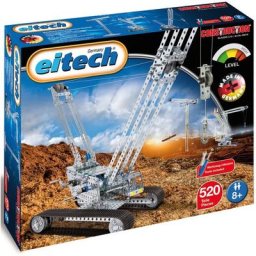 Eitech Metallbaukasten Raupenkran/ Baukran, (520 St), Made in Germany