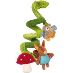 Sigikid Greifspielzeug PlayQ, Aktiv-Spirale, Wald