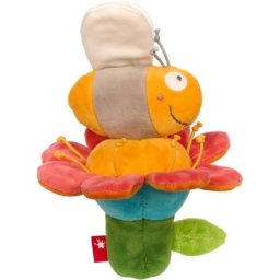 Sigikid Greifspielzeug PlayQ, Rassel Blume & Biene