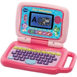 Vtech® Kindercomputer Ready Set School, 2in1 Touch-Laptop, pink