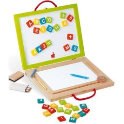 Janod Zaubertafel Magnet und Kreidetafel - Magic, aus Holz
