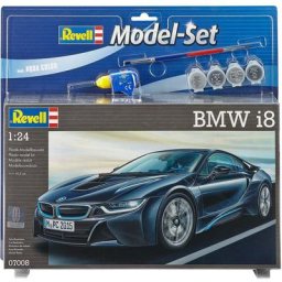 Revell® Modellbausatz Model Set BMW i8, Maßstab 1:24, Made in Europe