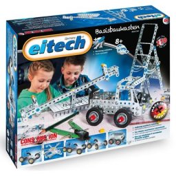 Eitech Metallbaukasten Basisbaukasten, (270 St), Made in Germany