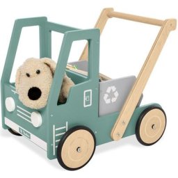 Pinolino® Lauflernwagen Kipplaster Fred, grün, Made in Europe