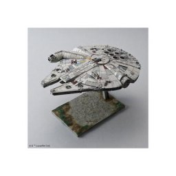 Bandai Modellbausatz Star Wars - Millennium Falcon, Maßstab 1:144