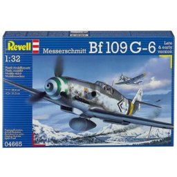Revell® Modellbausatz Messerschmitt Bf109 G-6, Maßstab 1:32, Made in Europe