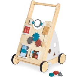 Pinolino® Lauflernwagen Titus, grau, FSC®-Holz aus gewissenhaft bewirtschafteten Wälder