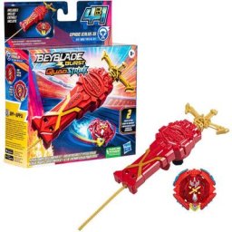 Hasbro Speed-Kreisel Beyblade Burst Quadstrike Xcalius Power Speed, Starter Pack