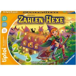 Ravensburger Spiel, tiptoi® Zahlen-Hexe, Made in Europe, FSC® - schützt Wald - weltweit