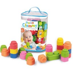 Clementoni® Spielbausteine Clemmy Soft, (48 St), im Beutel, Made in Europe