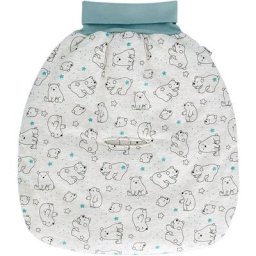 Sterntaler® Fußsack Strampelnest Eisbär Elia