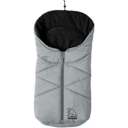 Heitmann Felle Fußsack Eisbärchen - Kleiner Winterfußsack, mit Fleecefutter, für Baby-Tragschalen, Kinderwagen u.v.m