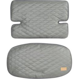 roba® Sitzverkleinerer Sit Up Luxe, stone gesteppt, 2-teilig, (2-tlg)