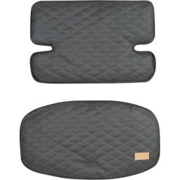 roba® Sitzverkleinerer Sit Up Luxe, graphite gesteppt, 2-teilig, (2-tlg)