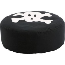 Hoppekids Sitzsack «Pirat», Durchmesser 75cm Bezug abnehmbar