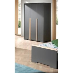 Vipack Kleiderschrank London mit Melamin-Oberfläche und Soft-Close