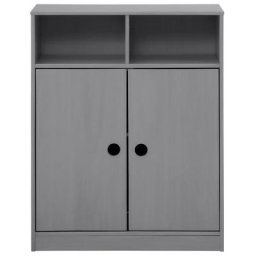 Lüttenhütt Drehtürenschrank Alpi Stauraumschrank, Kiefernholz, verschiedenen Farbvarianten, Höhe 95 cm