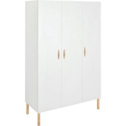 Schardt Kinderkleiderschrank Camiel White 3-türig, Made in Germany