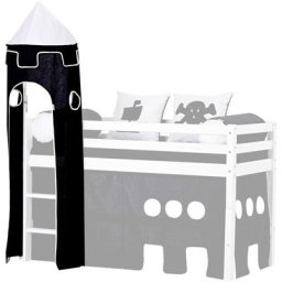 Hoppekids Bettturm «Einhorn», Bettturm für Hochbett / Spielbett