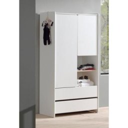 Vipack Kleiderschrank Kiddy MDF-Oberfläche