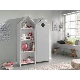 Vipack Jugendzimmer-Set Casami, (Set, 2-St., Schrank, Regal)