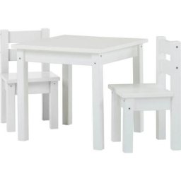 Hoppekids Kindersitzgruppe MADS Kindersitzgruppe, (Set, 5-tlg., 1 Tisch, 4 Stühle), in vielen Farben, mit vier Stühlen