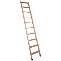 Dolle Betttreppe, für Geschosshöhen bis 245 cm, für Hochbetten, Buche, 40 cm breit