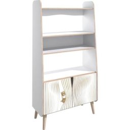 Home affaire Standregal Nethe, mit Print, viel Stauraum, Höhe 149,5 cm