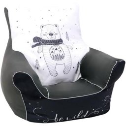 Knorrtoys® Sitzsack Bear, für Kinder, Made in Europe