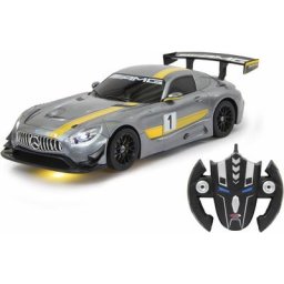 Jamara RC-Auto Mercedes AMG GT3 transformable, 2in1 Roboter und Auto
