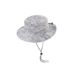 Chaplino Strohhut mit schickem Military-Muster