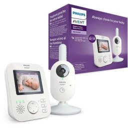 Philips AVENT Video-Babyphone SCD833/26, sichere Verbindung, 2,7 Zoll Farbdisplay, Eco-Mode