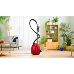 BOSCH Bodenstaubsauger BGD38RD1H, nachhaltig, 600 W, mit Beutel, aus 30% recyceltem Kunststoff