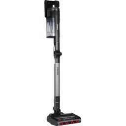Shark Akku-Bodenstaubsauger mit Auto IQ und PowerFins, 80 W, beutellos, Plus [Doppelakku] IZ420EUT