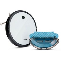 Medion® Nass-Trocken-Saugroboter S12 SW MD 20041, App + Alexa Steuerung, Betriebszeit bis zu 110 Min.