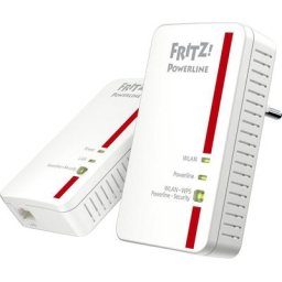 AVM FRITZ!Powerline 1240E WLAN Set Netzwerk-Adapter F-Stecker